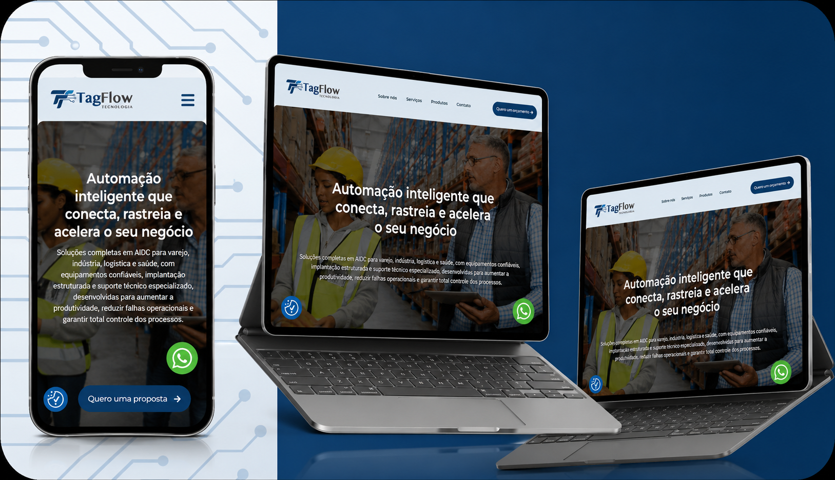 TagFlow Tecnologia, projeto desenvolvido pela VESK Software House